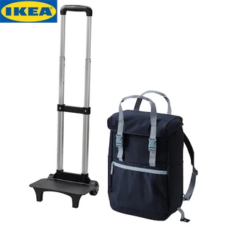 IKEA STARTTID สตาร์ตทีด กระเป๋าเป้ล้อลาก,สายสะพายเป็นแบบบุนวมและสามารถปรับระดับได้