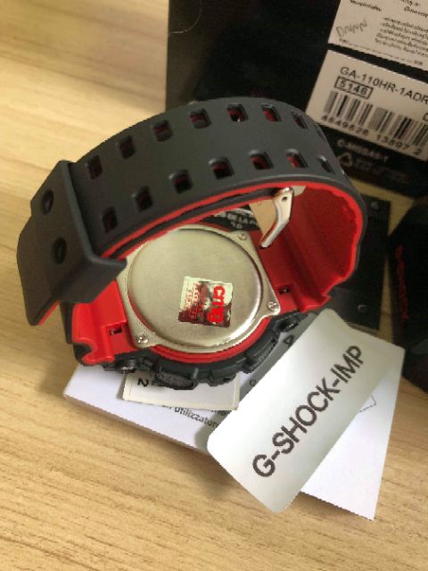 นาฬิกา G-shock รุ่น GA-110HR-1ADR แดงดำ ประกันcmg 1 ปี