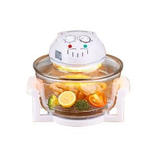 โปรโมชั่น : LE CUISSON หม้ออบลมร้อน 12 ลิตร หม้ออบไฟฟ้า เครื่องอบลมร้อน ปรุงอาหาร 1200W Halogen Oven 12L