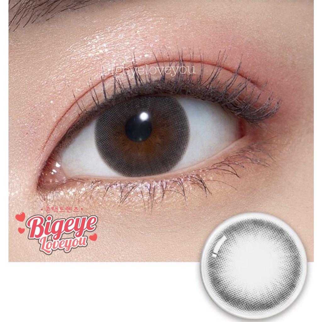 คอนแทคเลนส์ 🌈Falling🌈 Brown / Gray (Gaezz Secret) ขนาดมินิ 💖ขายดี🍭สุดฮิตจากเกาหลี🔥 - รูปที่ 4