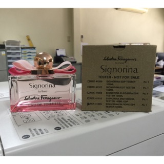 Signorina in fiore edt 100 ml กล่องเทสเตอร์