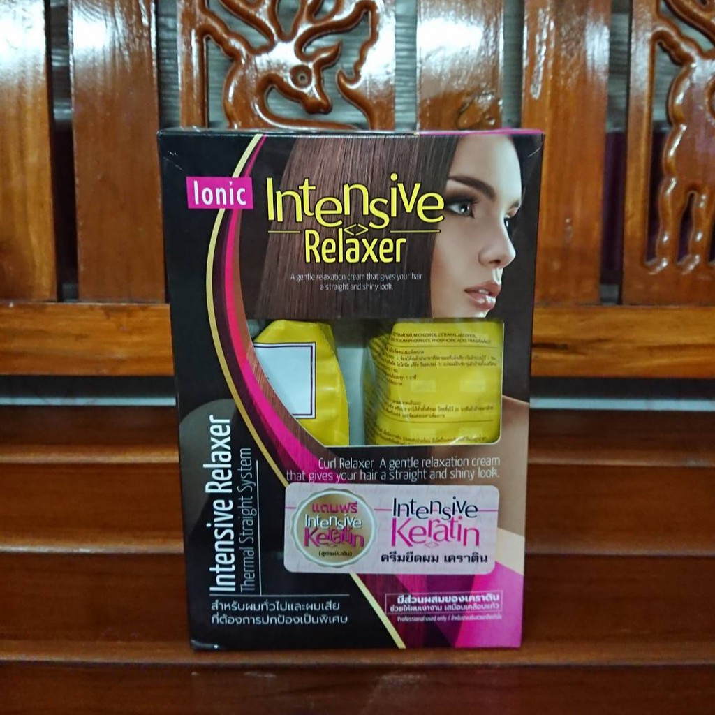 แท้ 100% น้ำยายืดผม ยายืดผม Ionic Intensive Keratin ครีมยืดผม เคราติน >> เหลือแค่ 1 ชุด ราคาต่ำกว่าท