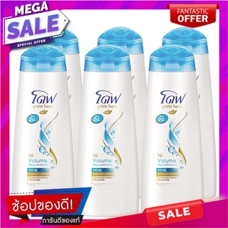 โดฟ แชมพู วอลุ่ม นอริชเมนท์ ขนาด 70 มล. แพ็ค 6 ขวด ผลิตภัณฑ์ดูแลเส้นผม Shampoo Dove Skyblue 70 ml x 6