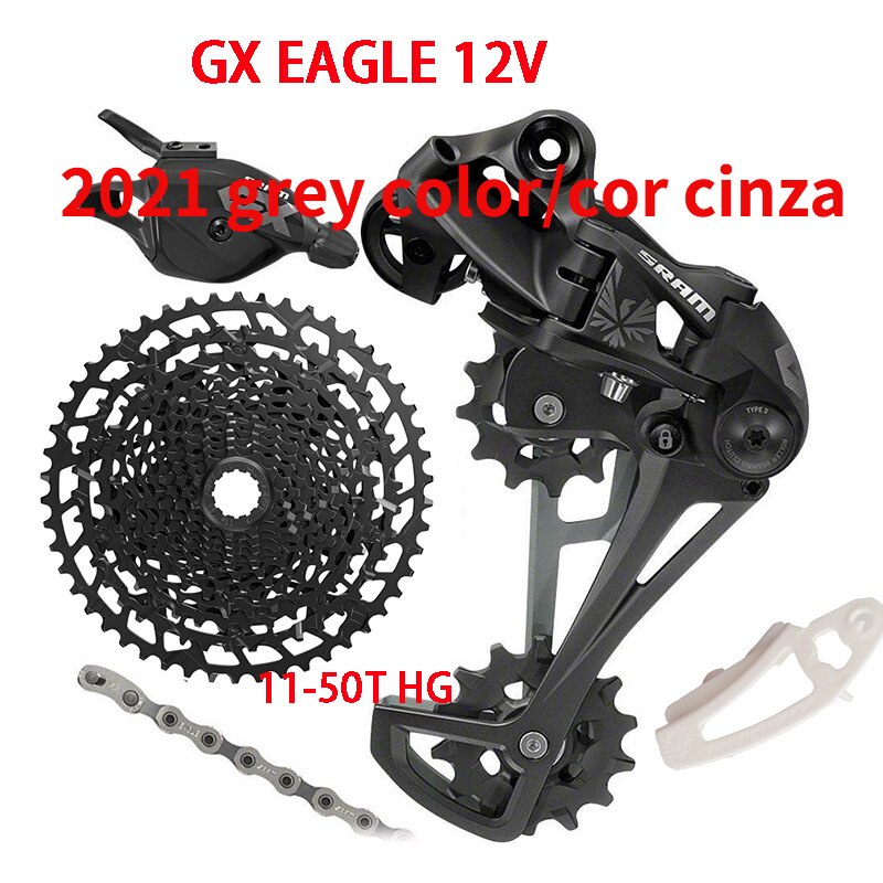 SRAM GX Eagle Groupset 12-speed สำหรับจักรยานเสือภูเขา พร้อม Cassette 11-50T และ Shifter