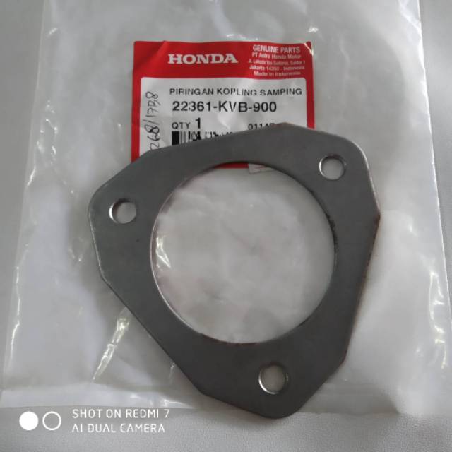 22361-KVB-900 แผ่นคลัทช์คู่ CVT Original Honda Vario 110 Vario 125