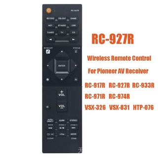 รีโมตคอนโทรล RC-927R แบบเปลี่ยน สําหรับตัวรับสัญญาณ AV Pioneer SC-LX701 SC-LX801 SC-LX701 SC-LX801 SC-LX901 VSX-LX101 RC-927R RC-917R RC-974R RC-971R RC-933R HTP-076 VSX-326 VSX-831