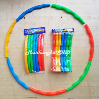 hula hoop ฮูลาฮูป ฮูล่าฮูป พลาสติก ของเล่นเด็ก สำหรับเด็ก