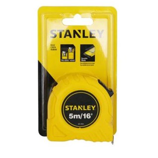 ตลับเมตร STANLEY GLOBAL TAPE 3 เมตร / 5 เมตร / 8 เมตร สีเหลือง