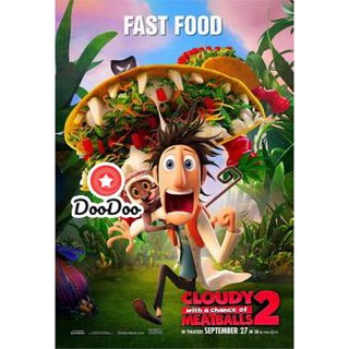 หนัง DVD Cloudy With a Chance of Meatballs 2 มหัศจรรย์ของกินดิ้นได้