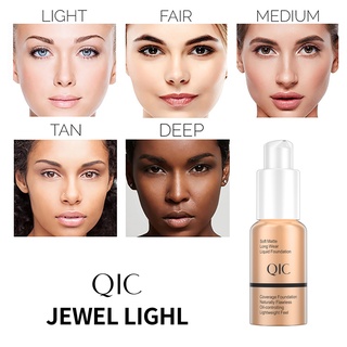 QICคอนซีลเลอร์ครีมรองพื้นคุมมัน 30ml เพิ่มความชุ่มชื้นหน้าสดใสปกปิดรอยดำบีบีครีมBB Cream-515