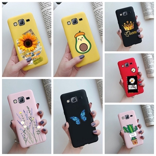 เคสโทรศัพท์ซิลิโคนลายดอกทานตะวันสําหรับ Samsung Galaxy Grand Prime G530 G531 G530H G531H