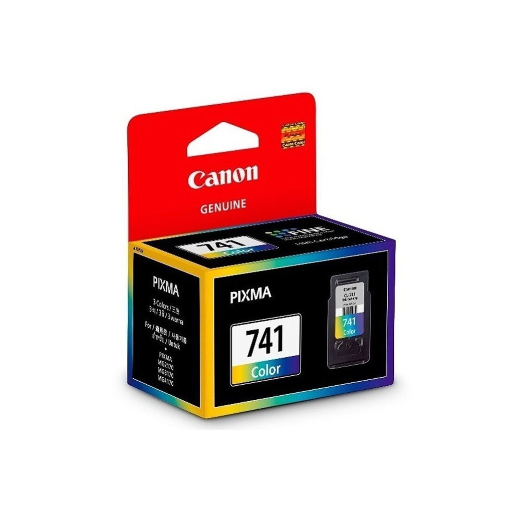 ตลับหมึกอิงค์เจ็ท CL-741 3สี Canon