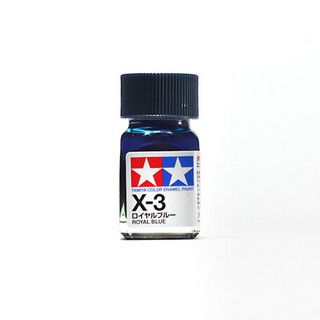 Tamiya Enamel Color 80003 X-3 Royal Blue (Gloss) 45135026 (สี)