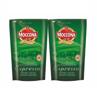 D - day Moccona Espresso มอคโคน่า เอสเปรสโซ ขนาด 120กรัม/ถุง แพ็คละ2ถุง  กาแฟสำเร็จรูป Premium Blend กาแฟและครีมเทียม po