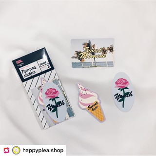 ลด 20% ทั้งร้าน ใช้โค้ด SBC6SU  Thence Thomson Sticker สติ๊กเกอร์เกาหลีแบรนด์ Thence