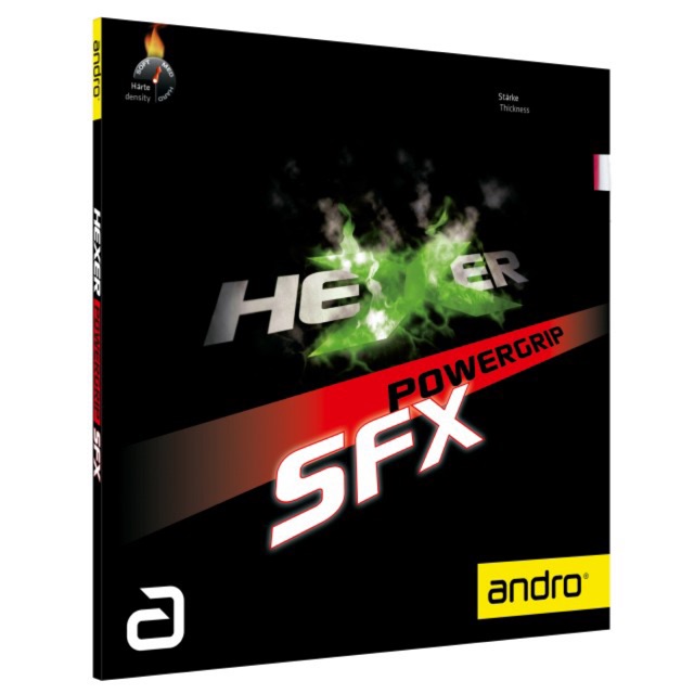 #ยางปิงปอง Andro Hexer Powergrip SFX