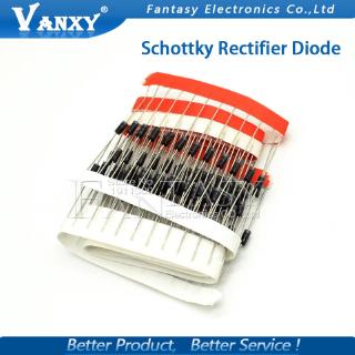 100PCS Schottky Rectifier Diode 1N5817 1N5819 1N5399 1N4937 1N4004 1N4001 1N4007 UF4007 HER107 FR207 FR157 FR107 RL207 DO-41