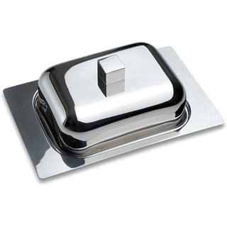 BergHOFF 1106274จานใส่เนยคูโบ้/Butter dish Cuboของแท้ มารตรฐานยุโรป นำเข้าจากเบลเยียม ส่งฟรี ส่งเร็วจากร้านค้าในประเทศ