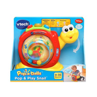 Vtech ของเล่นอิเล็กโทรนิกส์รูปหอยทากPop &amp; Play Snail