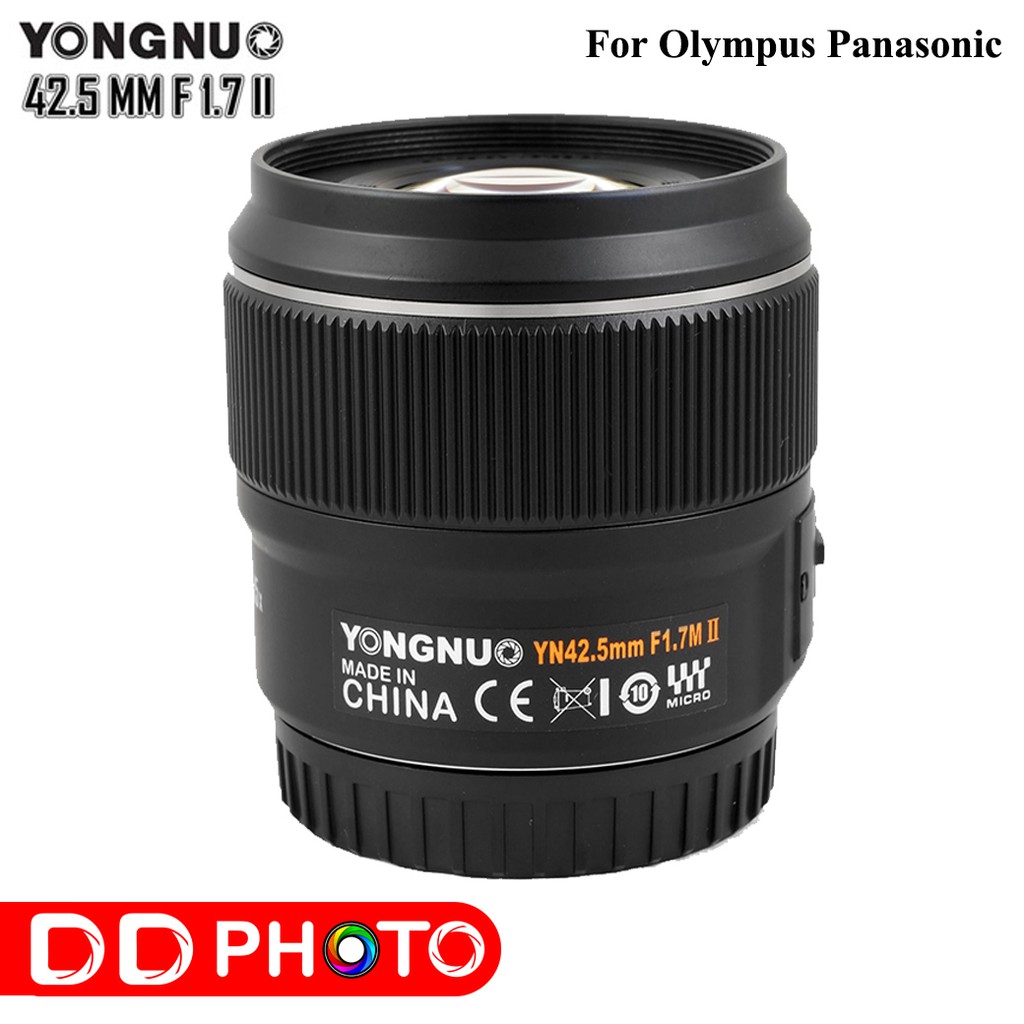 YONGNUO YN 42.5mm F1.7M II STM  เลนส์ออโต้โฟกัส สำหรับกล้อง Olympus  Panasonic  ประกันศูนย์ในไทย