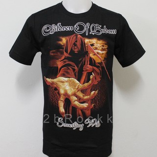 เสื้อยืด CHILDREN OF BODOM ชิลเดรน ออฟ โบดอม S10 Size ยุโรป