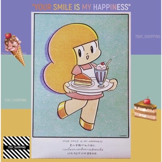 💥พร้อมส่ง💥Mamuang Poster “Your Smile is my Happiness” 🪐✨