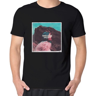 เสื้อยืด เสื้อยืดลําลอง ผ้าฝ้ายแท้ พิมพ์ลาย Halsey Badlands Castle Hold Me Down แฟชั่นสําหรับผู้ชาย