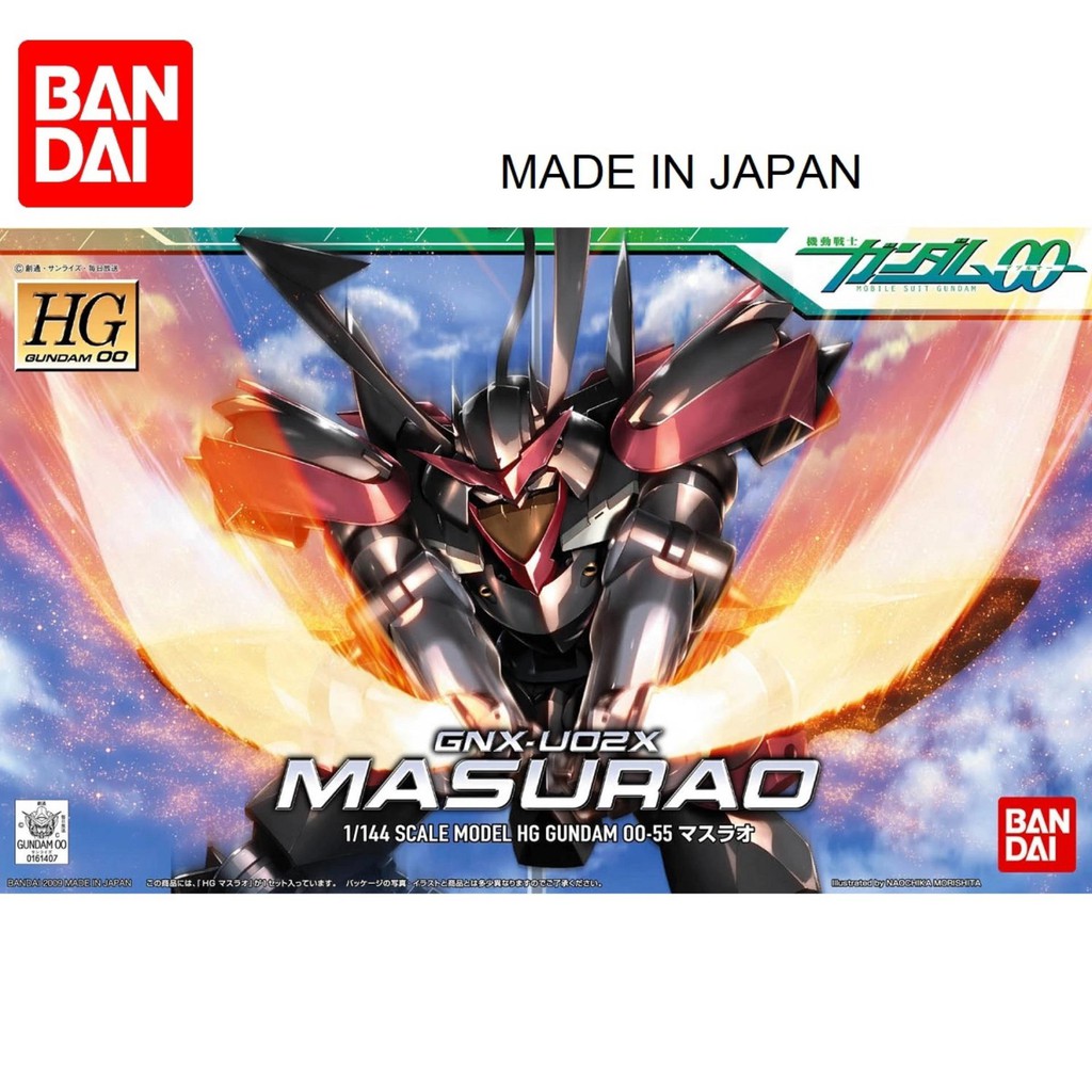 Bandai 1/144 กันดั้มประกอบของเล่น HG00 GNX-U02X Masurao Serie HG00