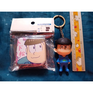 [มือ2 SET] Mr. Osomatsu (โอโซมัตซึซัง) - พวงกุญแจ + กล่องเหล็กจิ๋ว