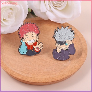 เข็มกลัดโลหะ รูปการ์ตูนอนิเมะ Jujutsu Kaisen ของขวัญ สําหรับตกแต่งเสื้อผ้า กระเป๋า