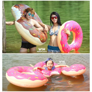 WIMPOOLFLOATS ห่วงยางแฟนซี ห่วงยางโดนัท 60/90/120 cm