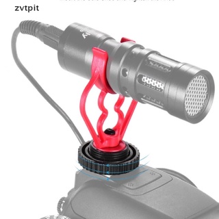 [ZVPT] Universal Shock Mount Cold Shoe Mount Adapter ABS Plastic Microphone DSF