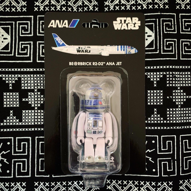 Medicom 100% Bearbrick ~Star Wars Be@rbrick R2-D2 ANA Jet Ver.