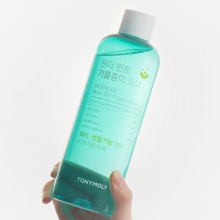 Tonymoly Wonder Mint โทนเนอร์กระดาษ 500 มล.