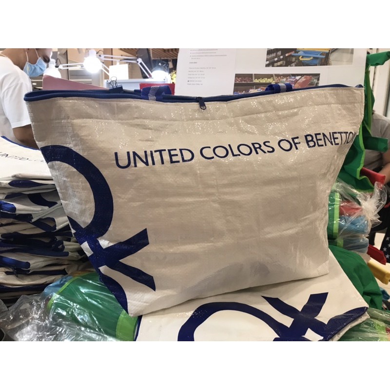 ถุงกระสอบ Benetton#ถุงกระสอบ (22*13*8.5’’)