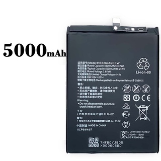 แบตเตอรี่ Huawei Y6P 2020 / Y7A Battery For Huawei Y6P 2020 / Huawei Y7A รับประกัน 6 เดือน