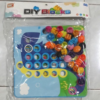 DIY Blocks Building unlimited designs yourselfของเล่นบล็อกต่อตามจิตนาการ