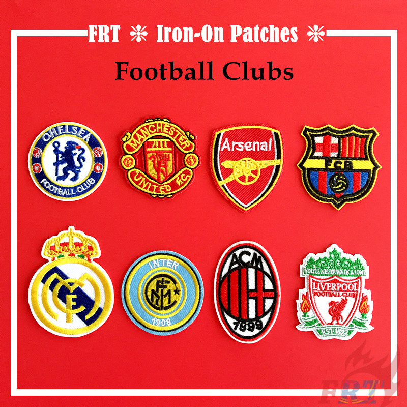 Outdoor Sports - Football Clubs Patch 1Pc Diy Sew on Iron on Badges Patches