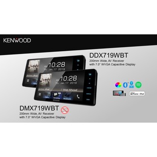 Kenwood DDX719WBT(เล่นเเผ่น)