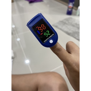 เครื่องวัดออกซิเจนปลายนิ้วกล่องเขียว lk87 (Pulse Oximeter) รับประกัน 7 วัน เสียเปลี่ยนให้ใหม่