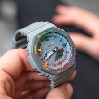 G-Shock Ga-2110ET-8A Custom Rainbow