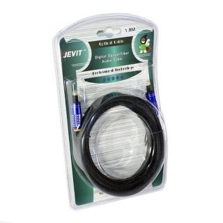 JEVIT สาย Optical Audio Jevit - Digital Optical Fiber Audio Cable  1.8 ม.แบบสายถักอย่างดี