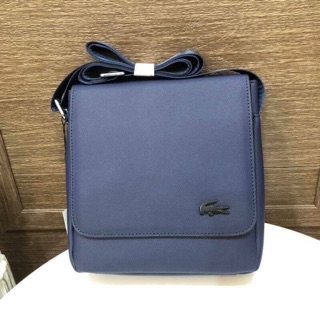 ของแท้ 💯% Lacoste Mens Classic Flap Bag