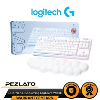 Logitech G715 WIRELESS Gaming Keyboard WHITE (คีย์ ENG)