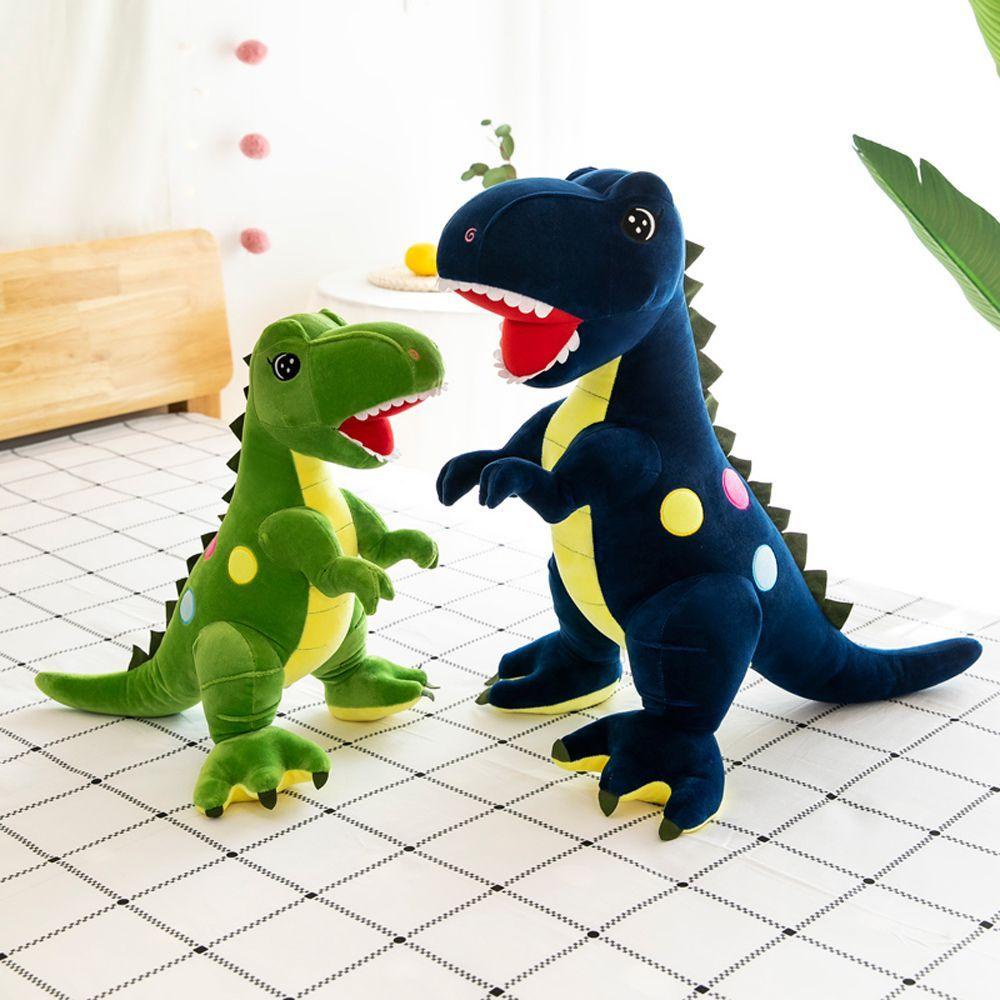 Back2life หมอนตุ๊กตานุ่ม รูปการ์ตูนไดโนเสาร์ Tyrannosaurus Rex ใส่สบาย เหมาะกับของขวัญวันเกิด สําหรับตกแต่งสํานักงาน เตียงเด็ก ราคา ถูกที่สุด ดีลบีเคเค แกลเลอรีภาพที่ 7