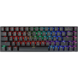 คีย์บอร์ดเกมมิ่ง Tsunami Outemu MK-68 68Keys 60% Compact Mechanical Keyboard (รับประกันสินค้า 2 ปี)