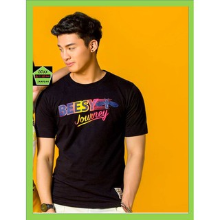 Beesy เสื้อคอกลม  ชาย หญิง  รุ่น Candy bee สีดำ