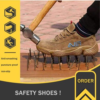 หัวเหล็ก แผ่นเหล็ก รองเท้า รองเท้าทํางาน safety shoes work shoes