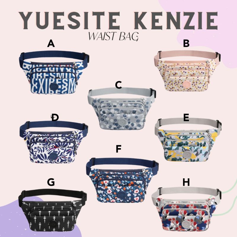 ต้นฉบับ YUESITE KENZIE กระเป๋าคาดเอวผู้หญิง