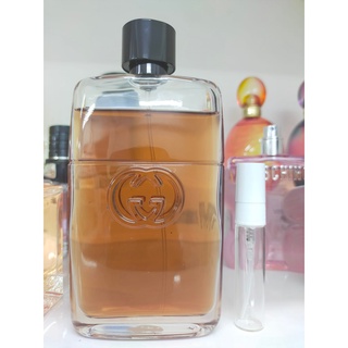 น้ำหอมแท้ แบ่งขาย 5mL. Gucci Guilty Absolute Pour Homme EDP ผู้ชาย กดแบ่ง น้ำหอม กดแบ่ง 5ml ของแท้ กลิ่นหอมอบอุ่น แมกไม้